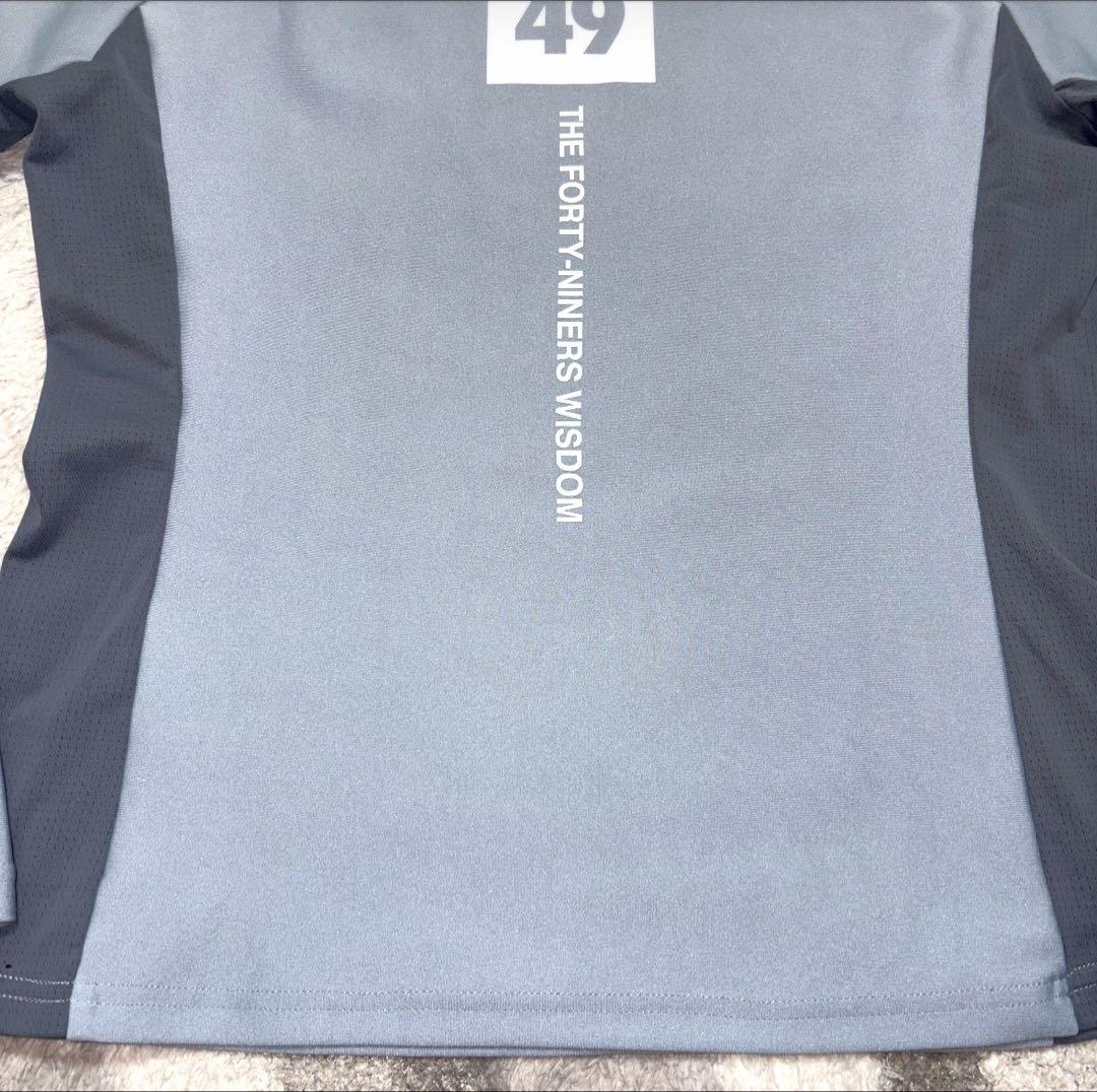 TFW49 ティーエフダブリュー49 モックネック長袖ゴルフシャツ　Mレディース