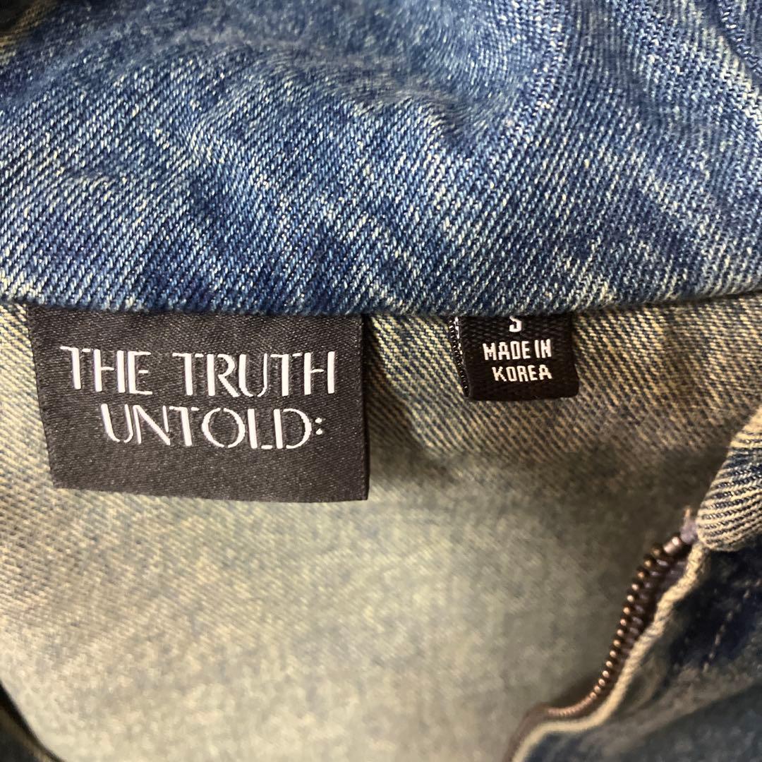 ジミン　THE TRUTH UNTOLD デニムパーカー　Sサイズ