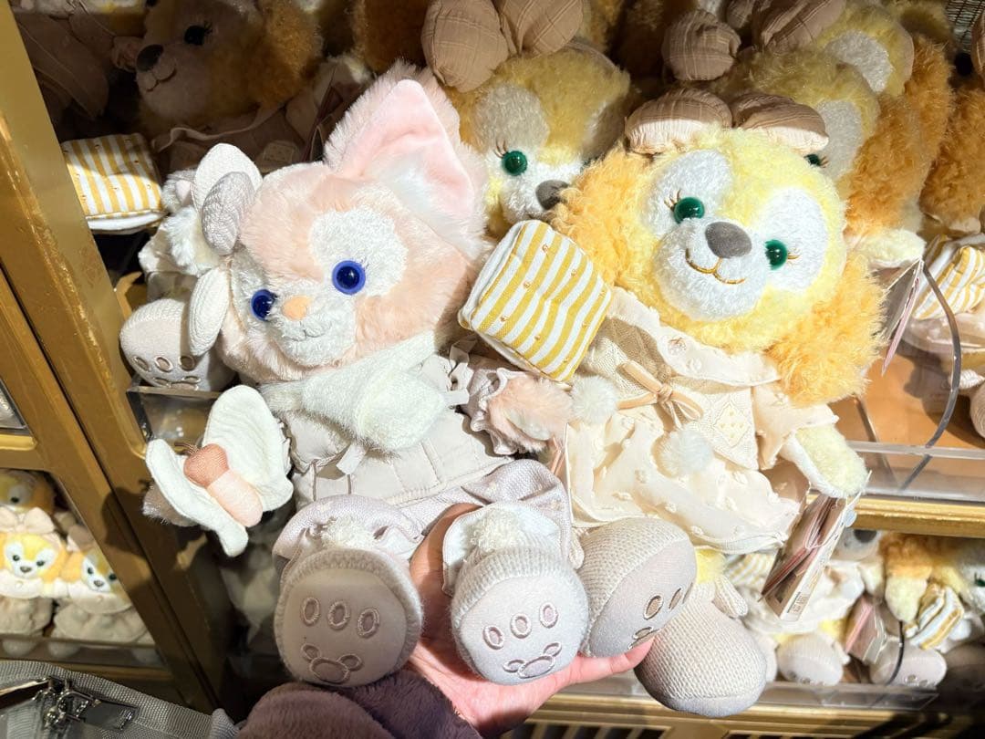 新作　上海ディズニー　リラックス　クッキーアン　ぬいぐるみss