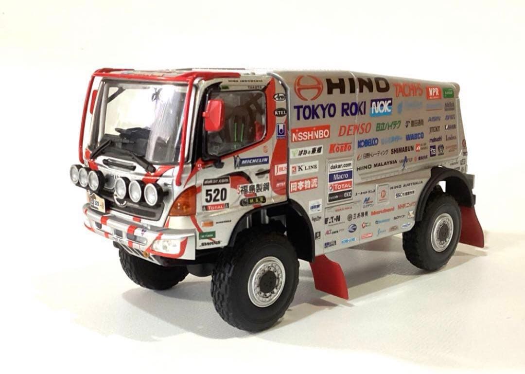 本日限り　日野 500シリーズ ダカールラリー2013 1/43モデル