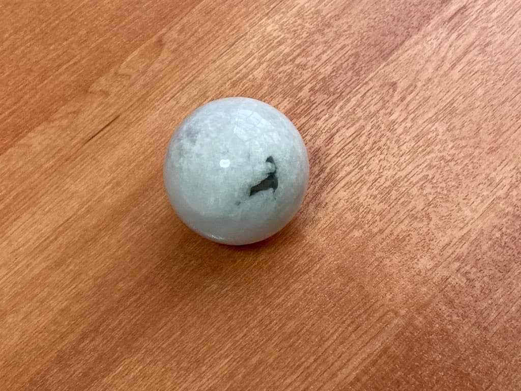 幸運の神石♡霊石♡龍神石♡開運アイテム♡糸魚川翡翠♡希少♡丸玉♡パワーストーン♡