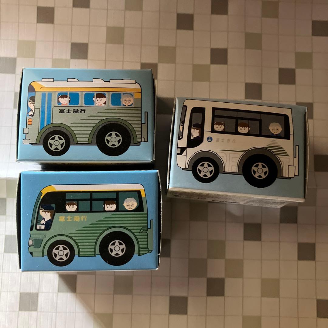 富士急行バスチョロQ 3個　2004年