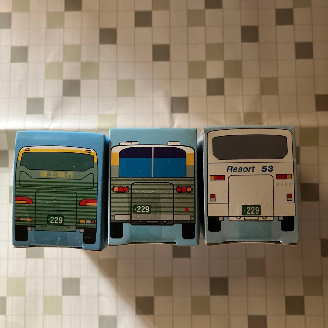 富士急行バスチョロQ 3個　2004年