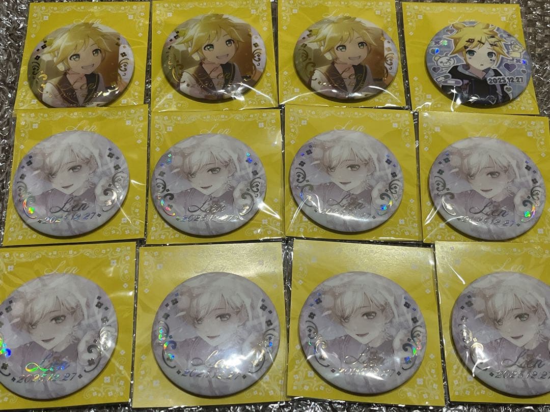 プロセカ はぴこれ 鏡音レン 缶バッジ A B G まとめ売り