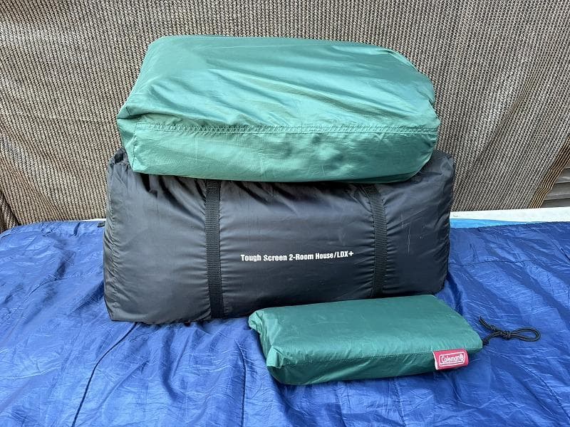 ぎ*ん様 コールマン タフスクリーン2ルームハウス LDX+ マット グランドシ