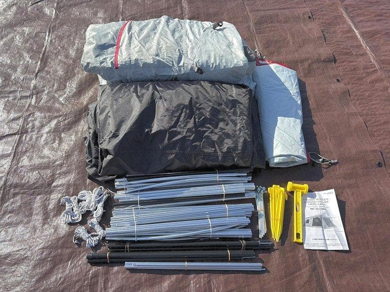 ぎ*ん様 コールマン タフスクリーン2ルームハウス LDX+ マット グランドシ