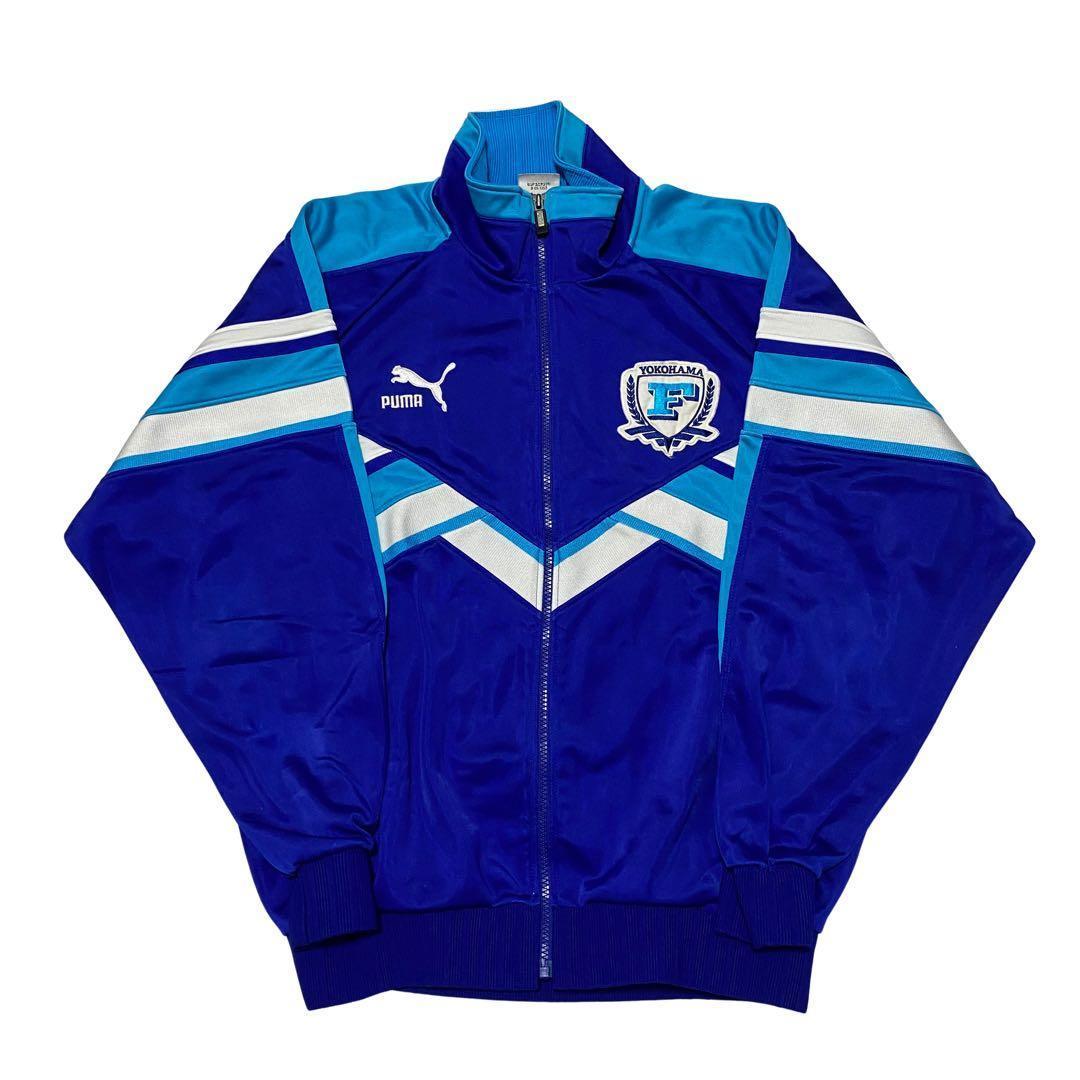 90s 支給品　横浜フリューゲルス　プーマ　トラックジャケット　メンズO