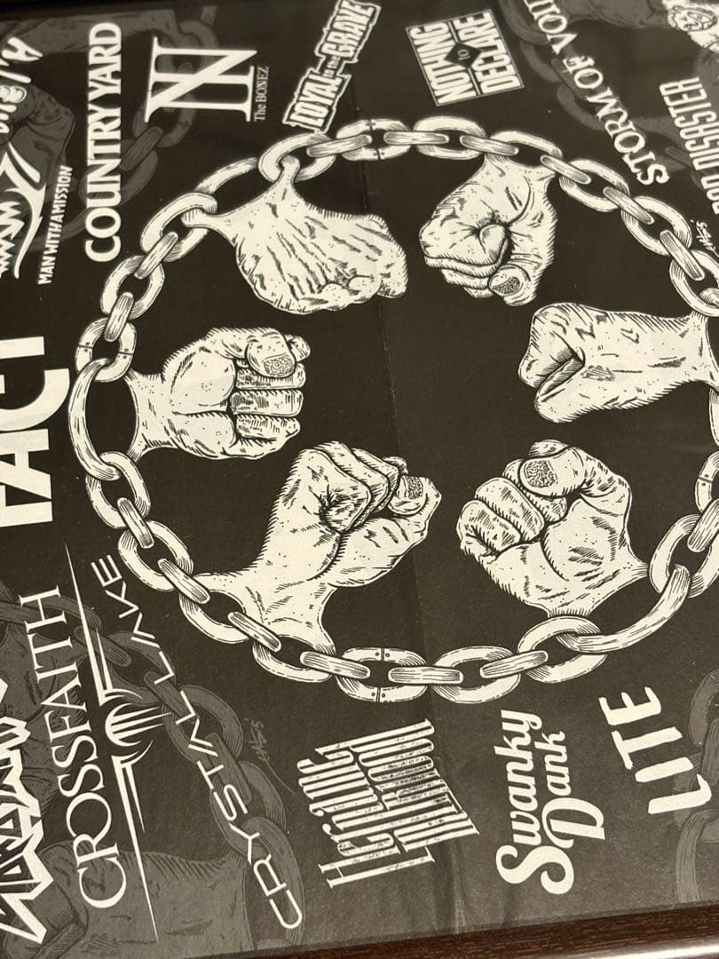 FACT ROCK-O-RAMA 2015 切り抜き&額