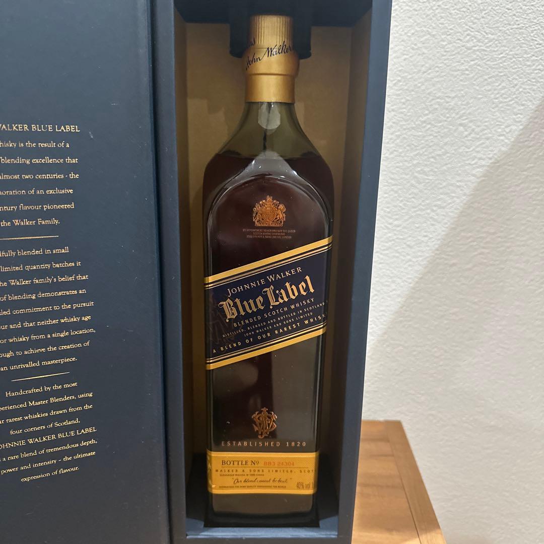 ブルーレーベル　ジョニーウォーカー　40% 1000ml 箱付き