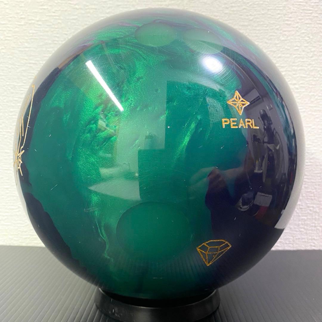プラグ済み Gem Pearl 15P 人気 中古品 ボウリング ボール ロト