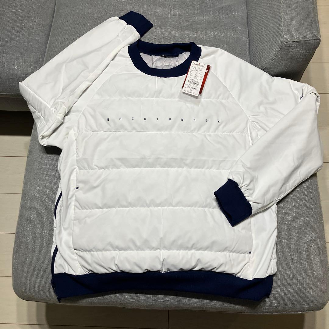 ミズノ ブレスサーモ テックライニング2wayプルオーバー ビームスゴルフ2XL