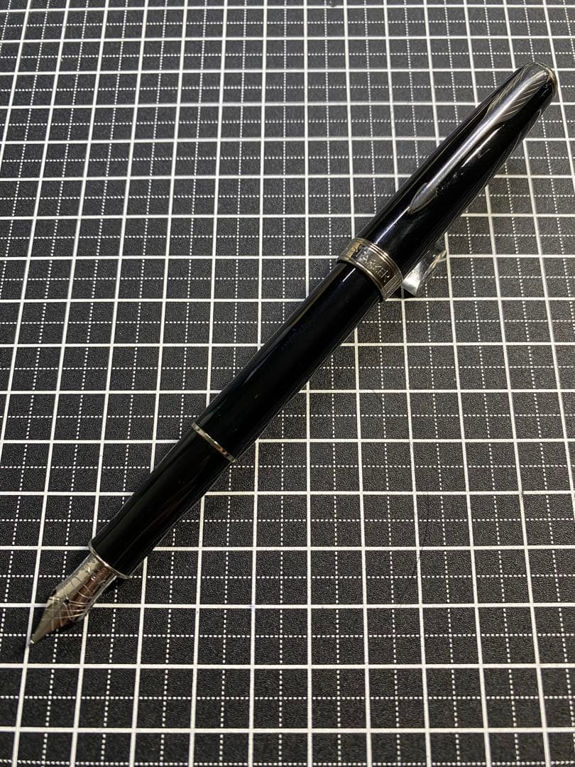 PARKER SONNET ラックブラックCT 万年筆　字幅F