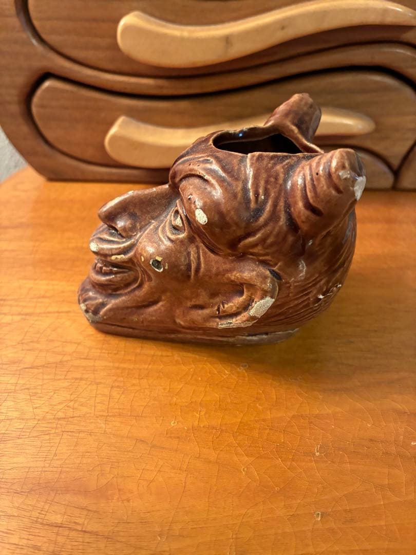 ビンテージ　デビル　悪魔　レッドデビル　ミッドセンチュリー ホラー　レトロ