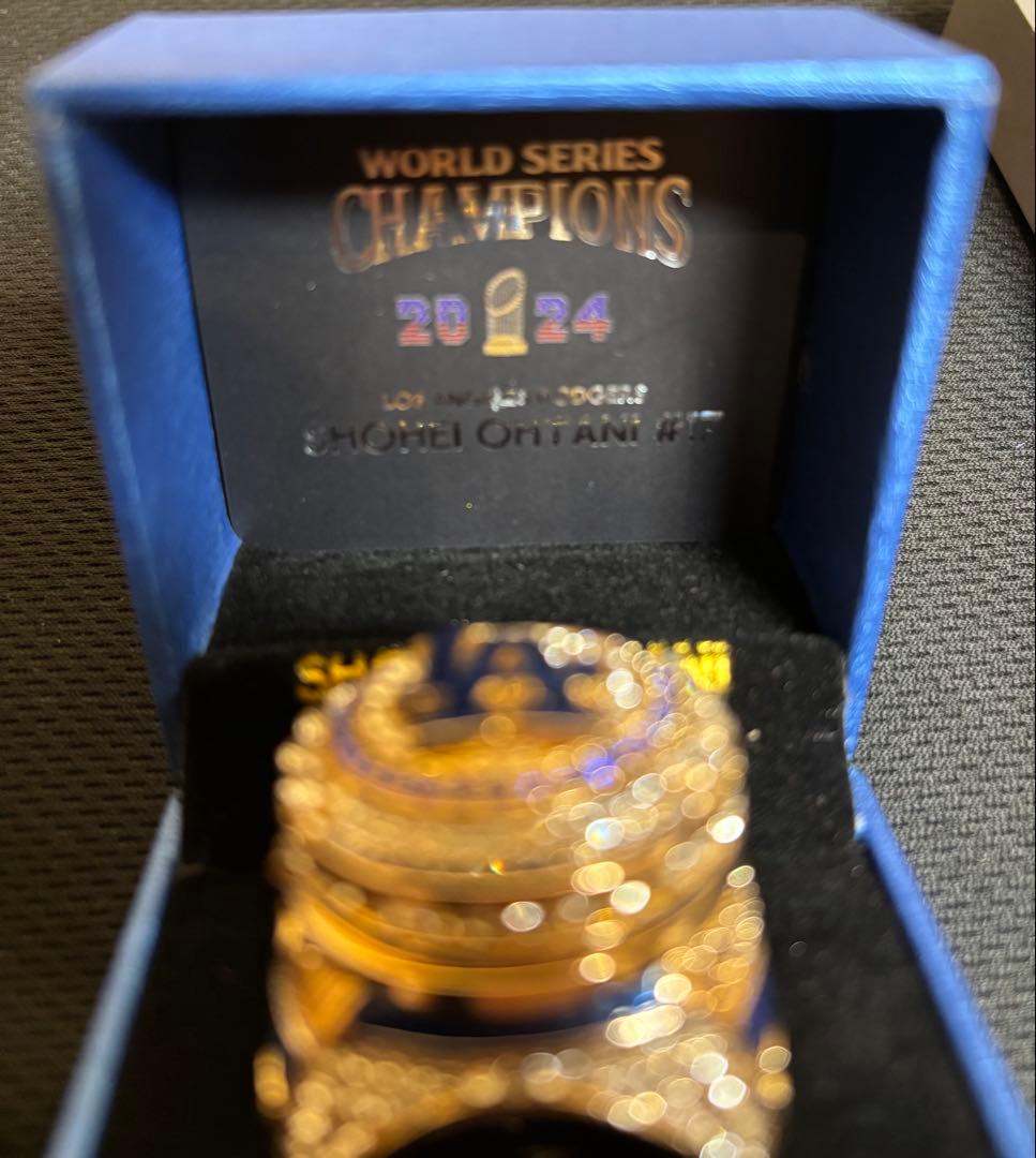 大幅値下★非売品★大谷翔平 チャンピオンリング&シルバースラッガー賞記念プレート