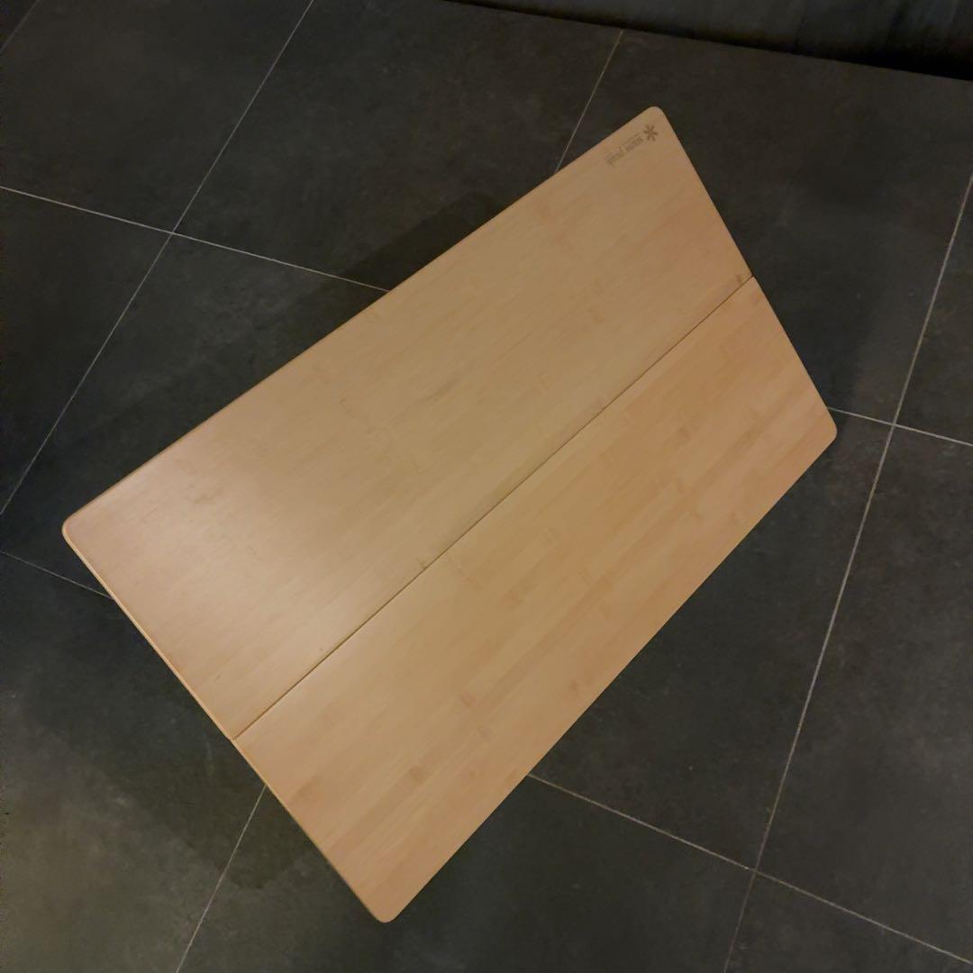 スノーピーク　ワンアクション ローテーブル 竹 アウトドア テーブル