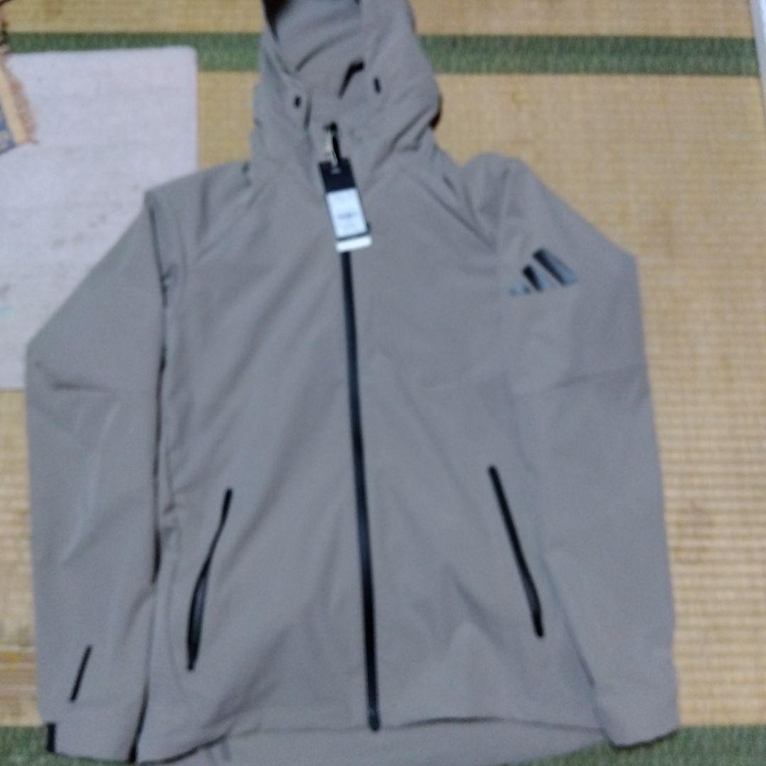 adidas プレミアム ストレッチ ウーブン フルジップパーカー JM2008