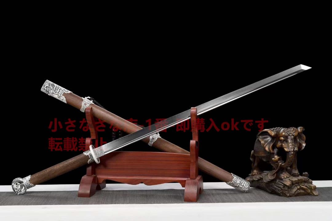 武具　刀装具　日本刀　模造刀   居合刀  横刀  直刀 龍紋環頭刀