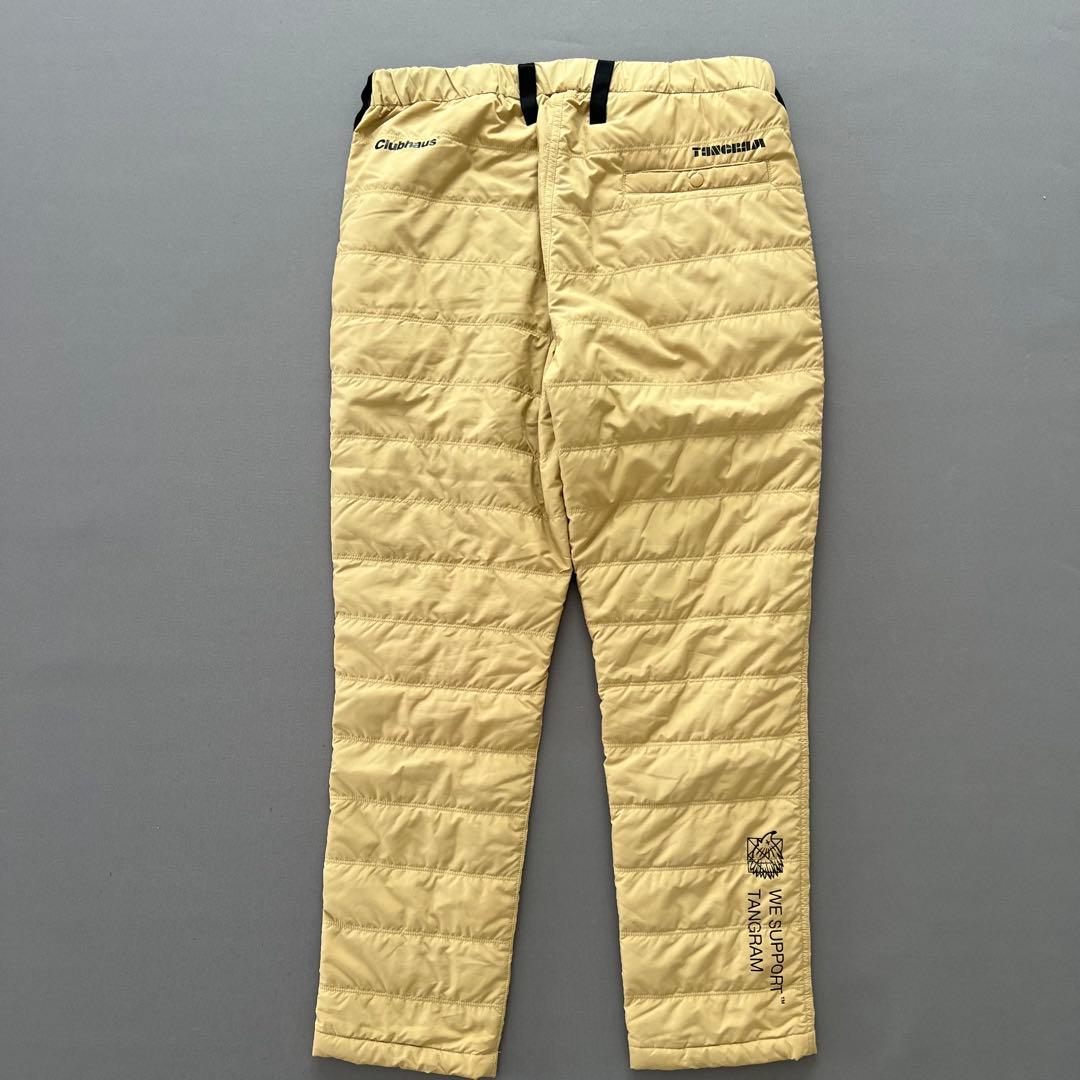 CLUBHAUS TANGRAM クラブハウス　タングラム　ダウンパンツ　中綿