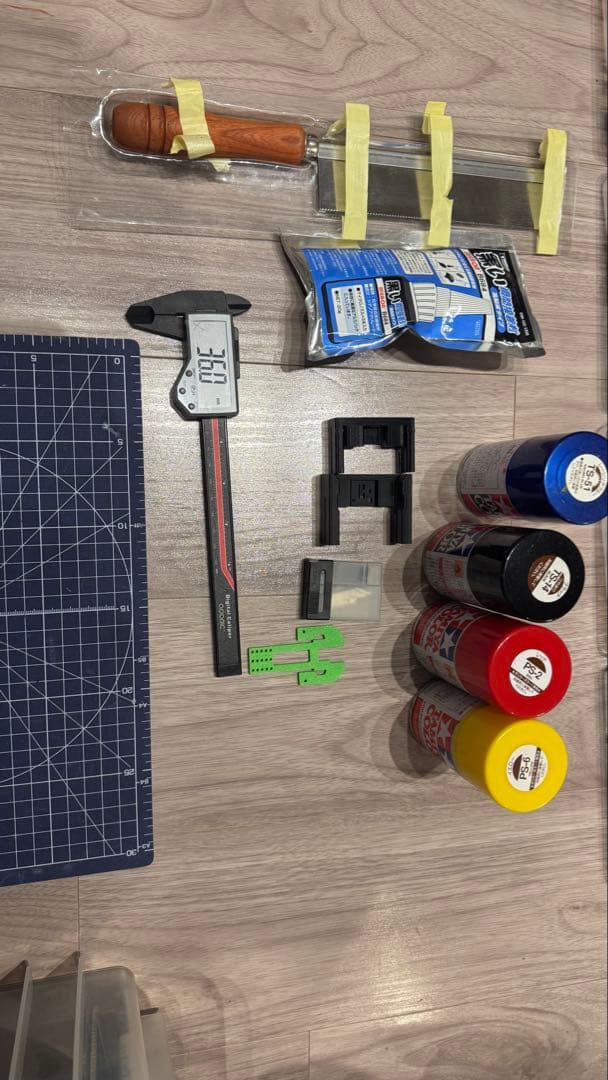 【引退セット】 ミニ四駆とパーツと工具セット