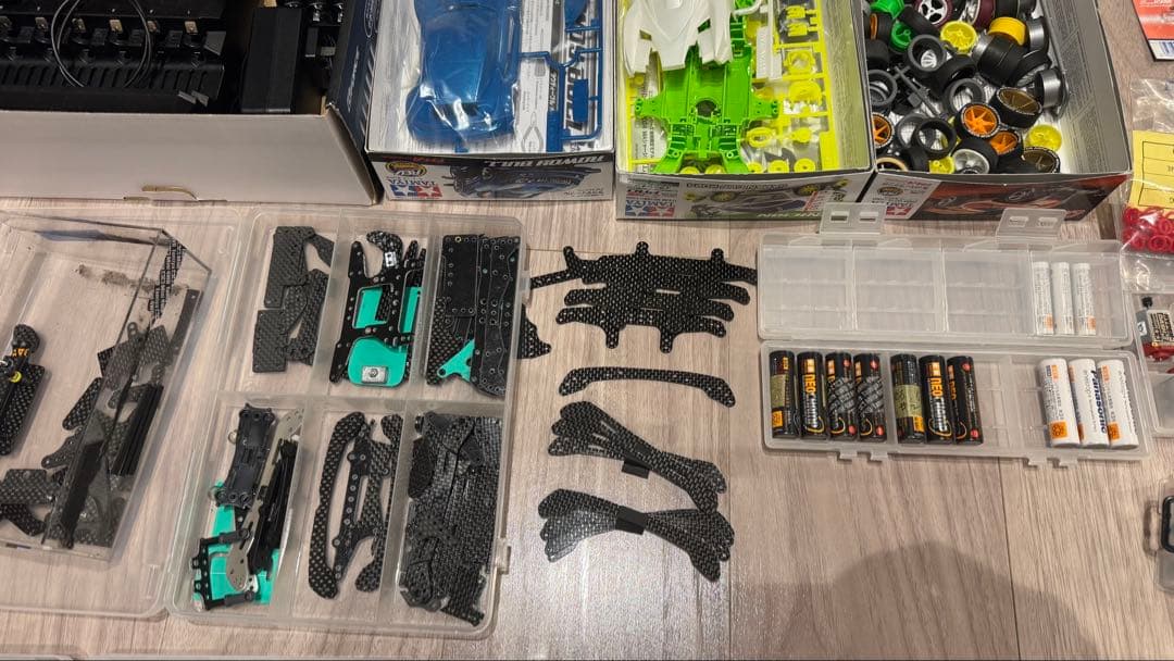 【引退セット】 ミニ四駆とパーツと工具セット