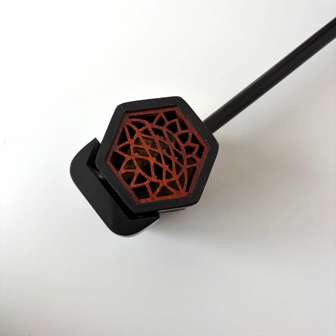 【ケース付】敦煌牌 DUNHUANG 二胡 蛇革張り弓 弦付