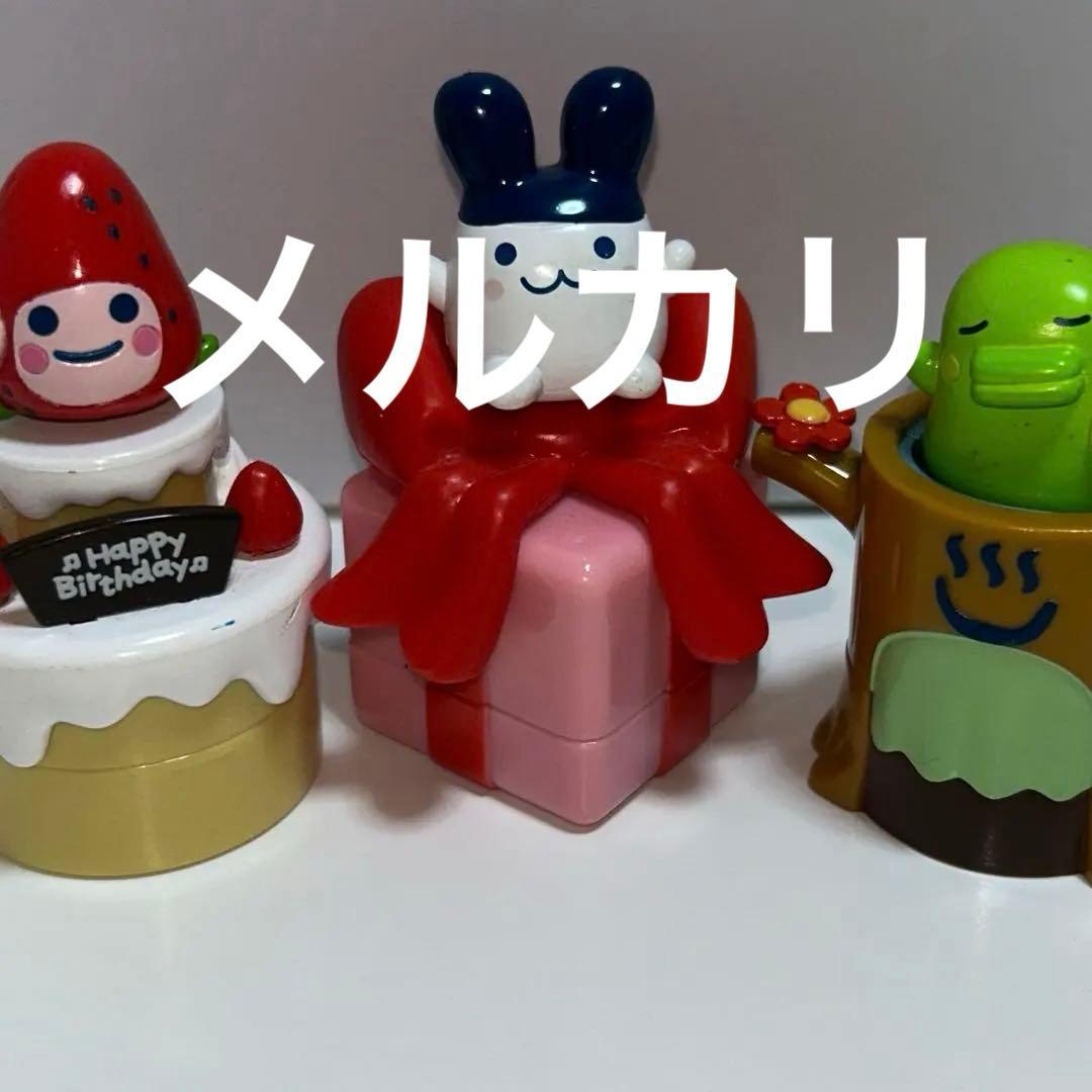 【レア】　たまごっち　スタンプ　フィギュア　いちごっち　みみっち　くちぱっち