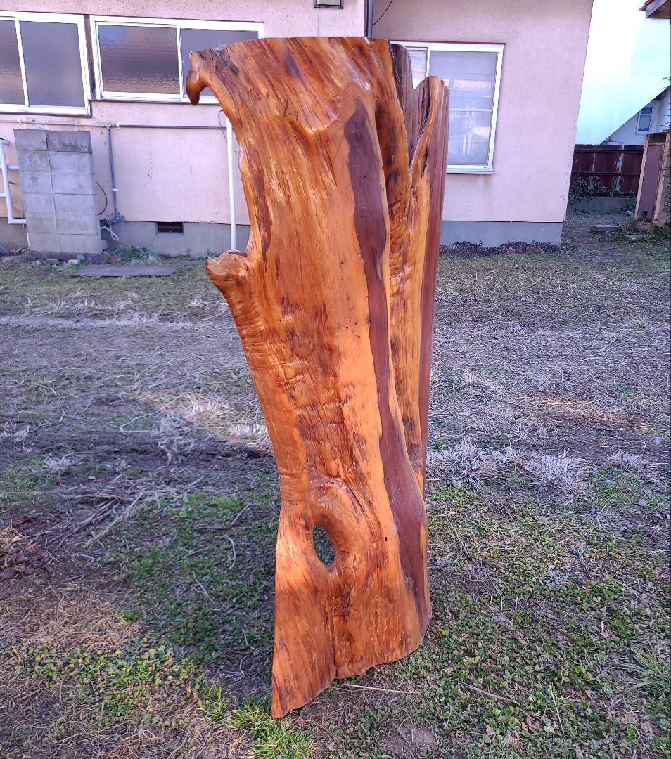 欅 一枚板 衝立 無垢 天然木 大型 ケヤキ 間切り パーテーション  和家具