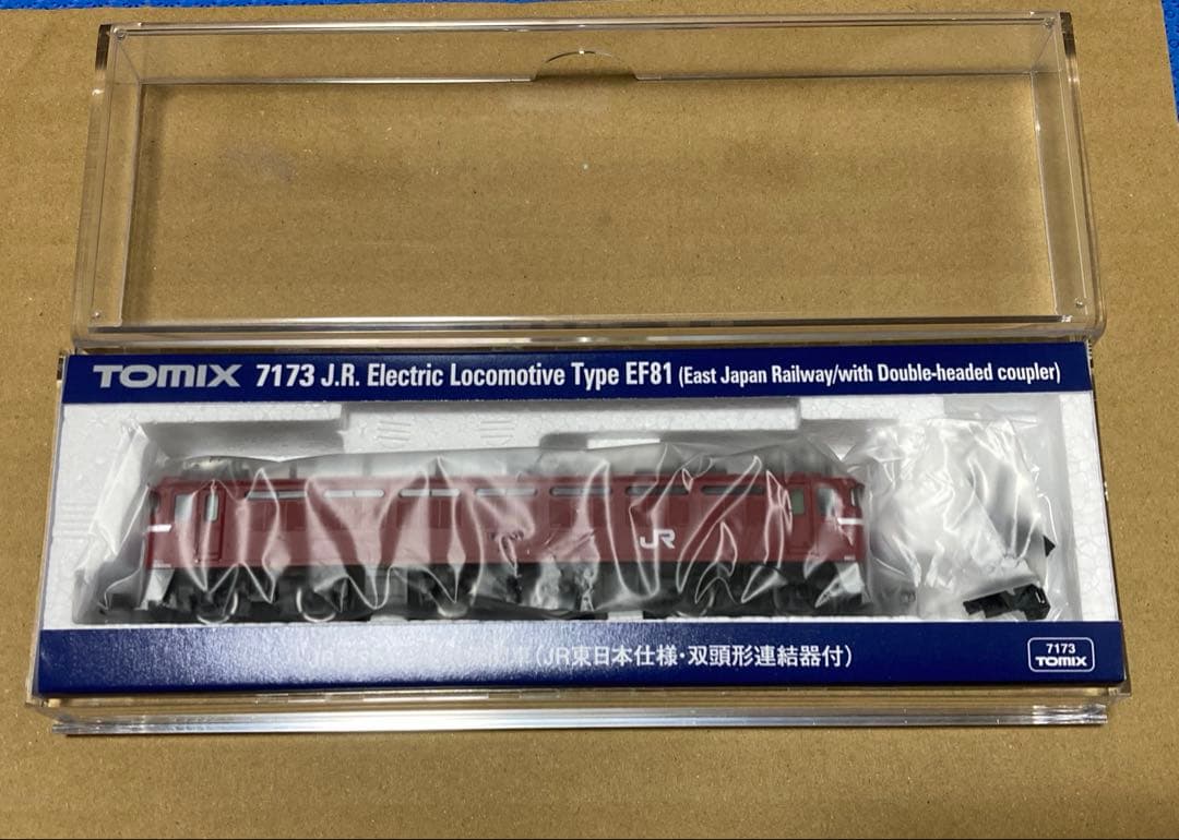 【新品未使用】TOMIX 7173 JR EF81形電気機関車 JR東日本 双頭