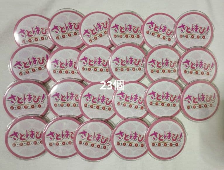 すとぷり　さとみ　缶バッチ　さとはぴ　ワンマン