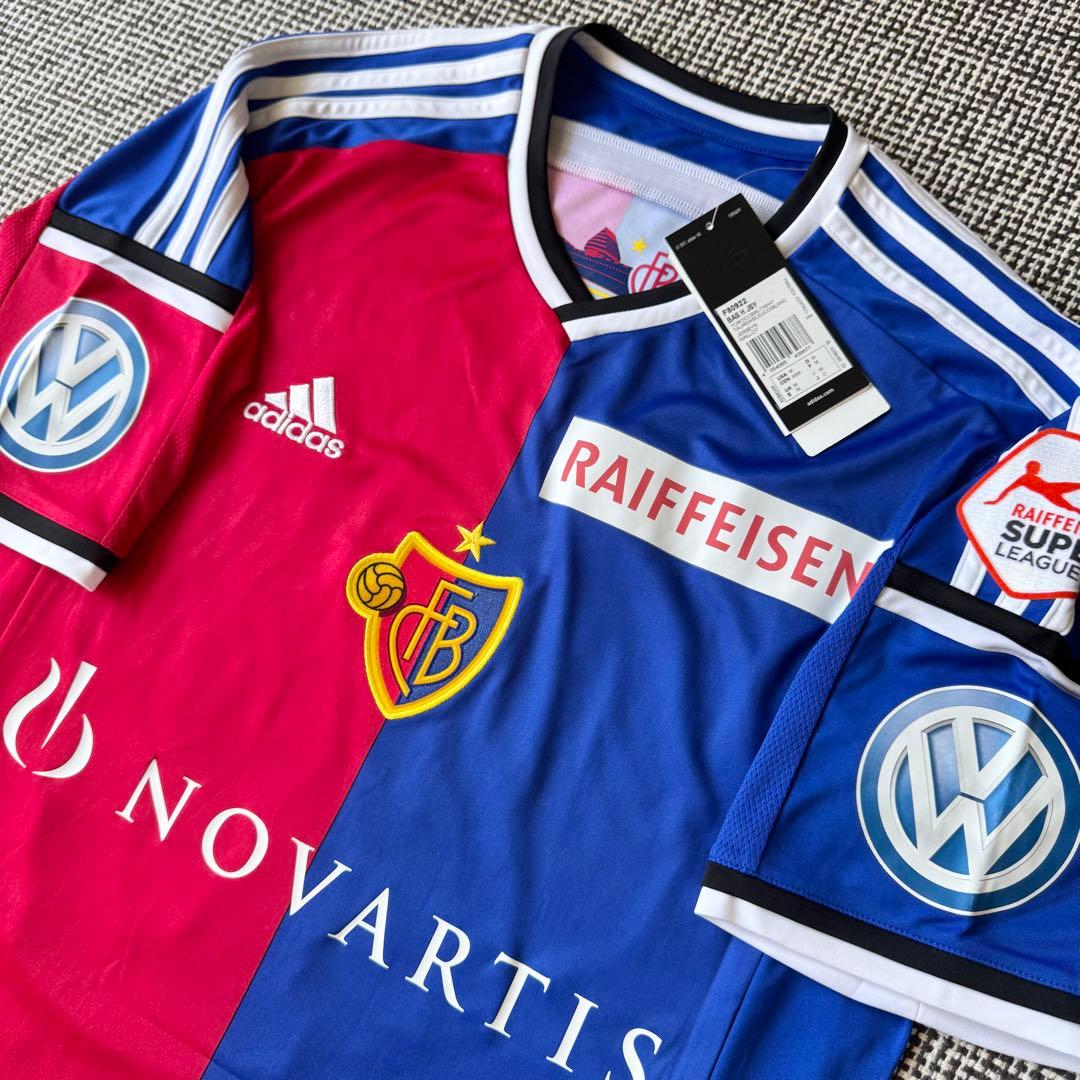 【新品タグ付＆直筆サイン】柿谷曜一朗 ＃１４ FCバーゼル １４／１５（H）