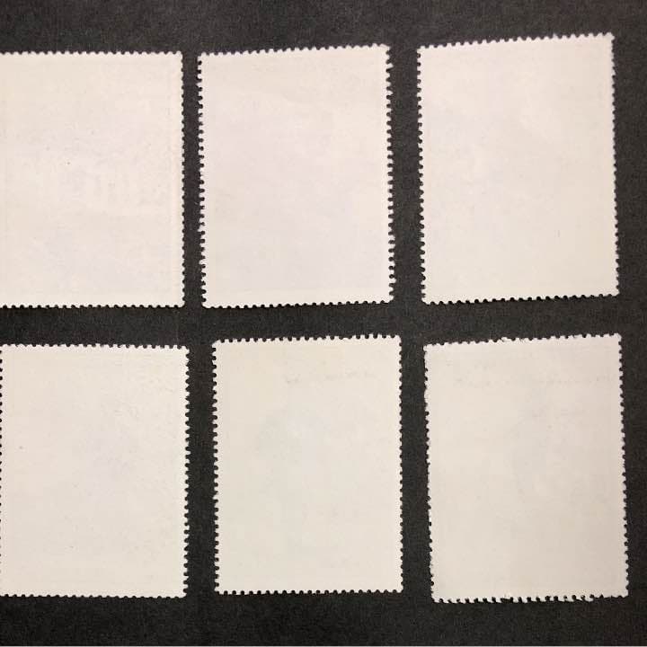 切手 中国切手 革8 6種