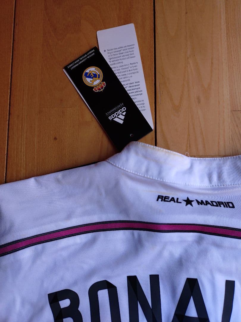 【タグ付未使用】クリスティアーノ・ロナウド　レアル・マドリード　ジャージ