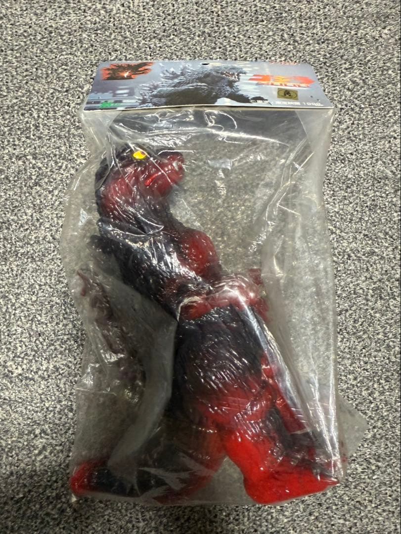 M1号 ビデオファンクラブ限定 ゴジラ 1989 ビオゴジ 赤 ソフビ 未開封