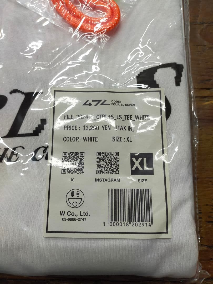 code47L CTRL+S ロングTシャツ TKCH タイショウ ロンT