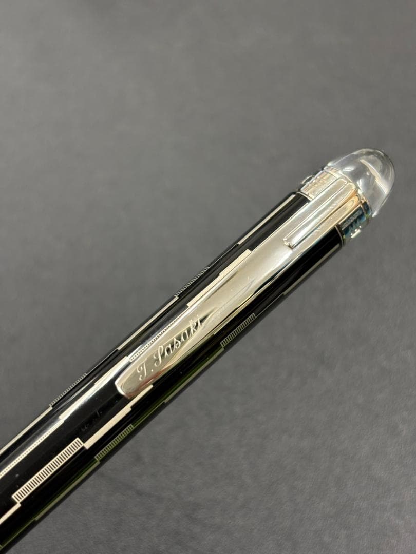 美品 モンブラン スターウォーカー ブラックミステリー ボールペン 箱無し