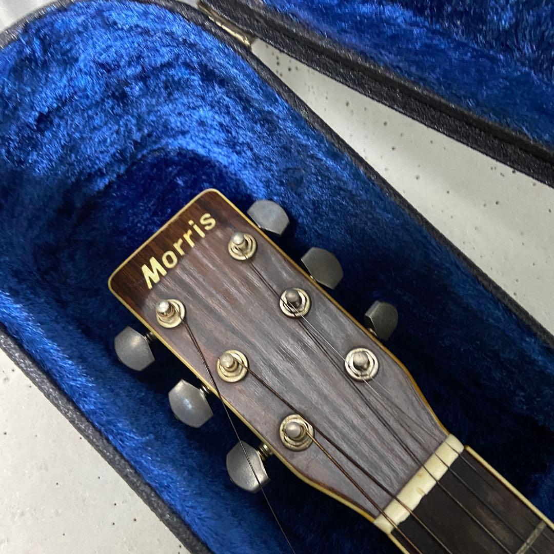 Morris モーリス⭐️W-30アコースティック　ハードケース付き
