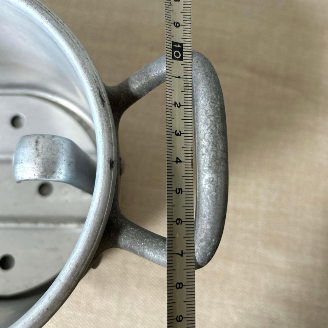 アルミ製フィッシュポット/サーモンポット 魚用蒸し器 フランス製 スチーマー