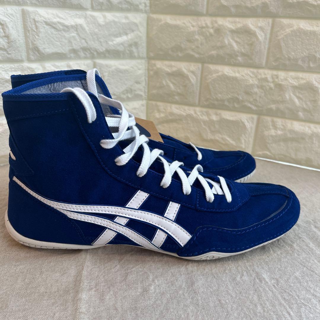 アシックス ボクシング/レスリングシューズ 29.0cm ブルー ホワイト
