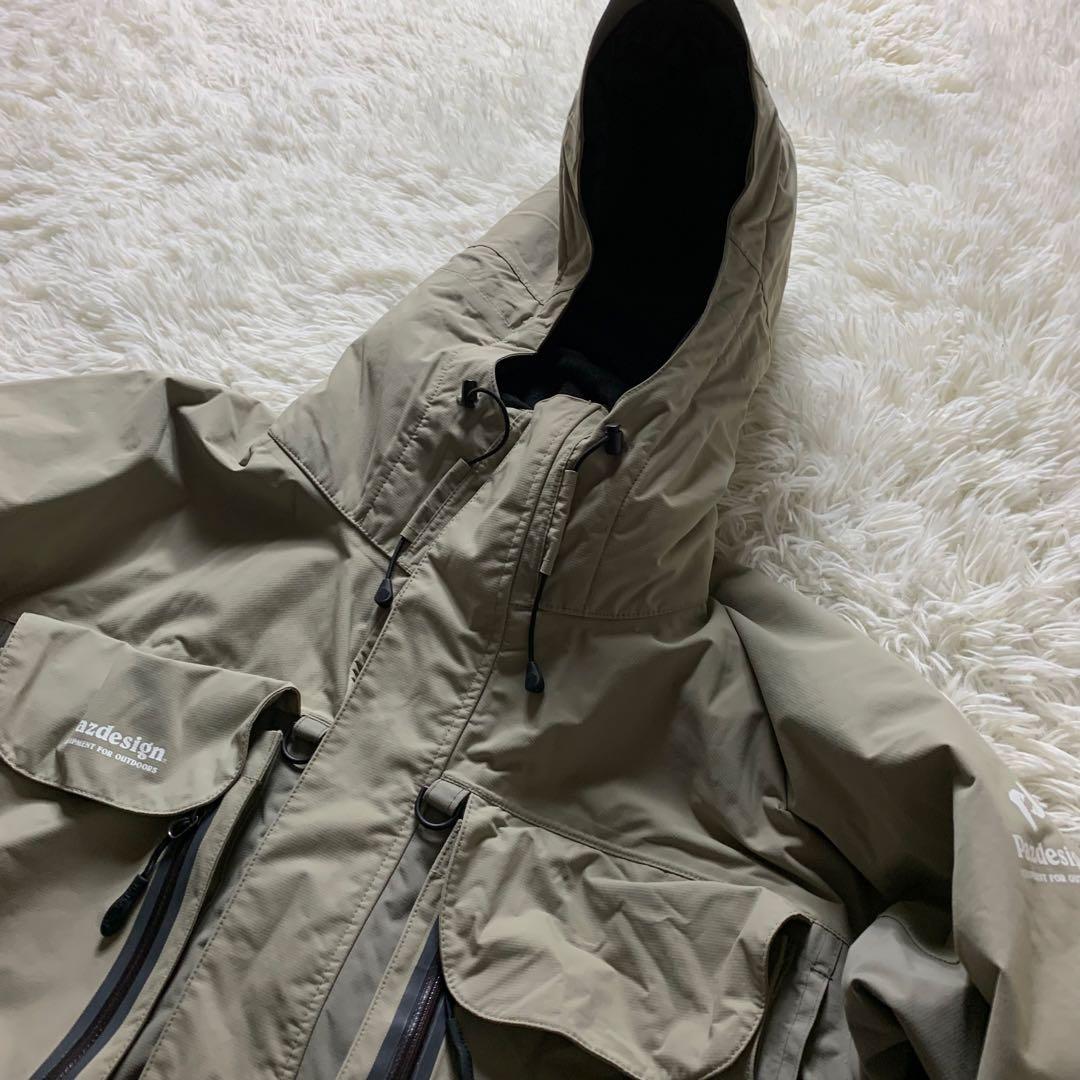 美品■Pazeesign フィッシングベスト ベージュ XL