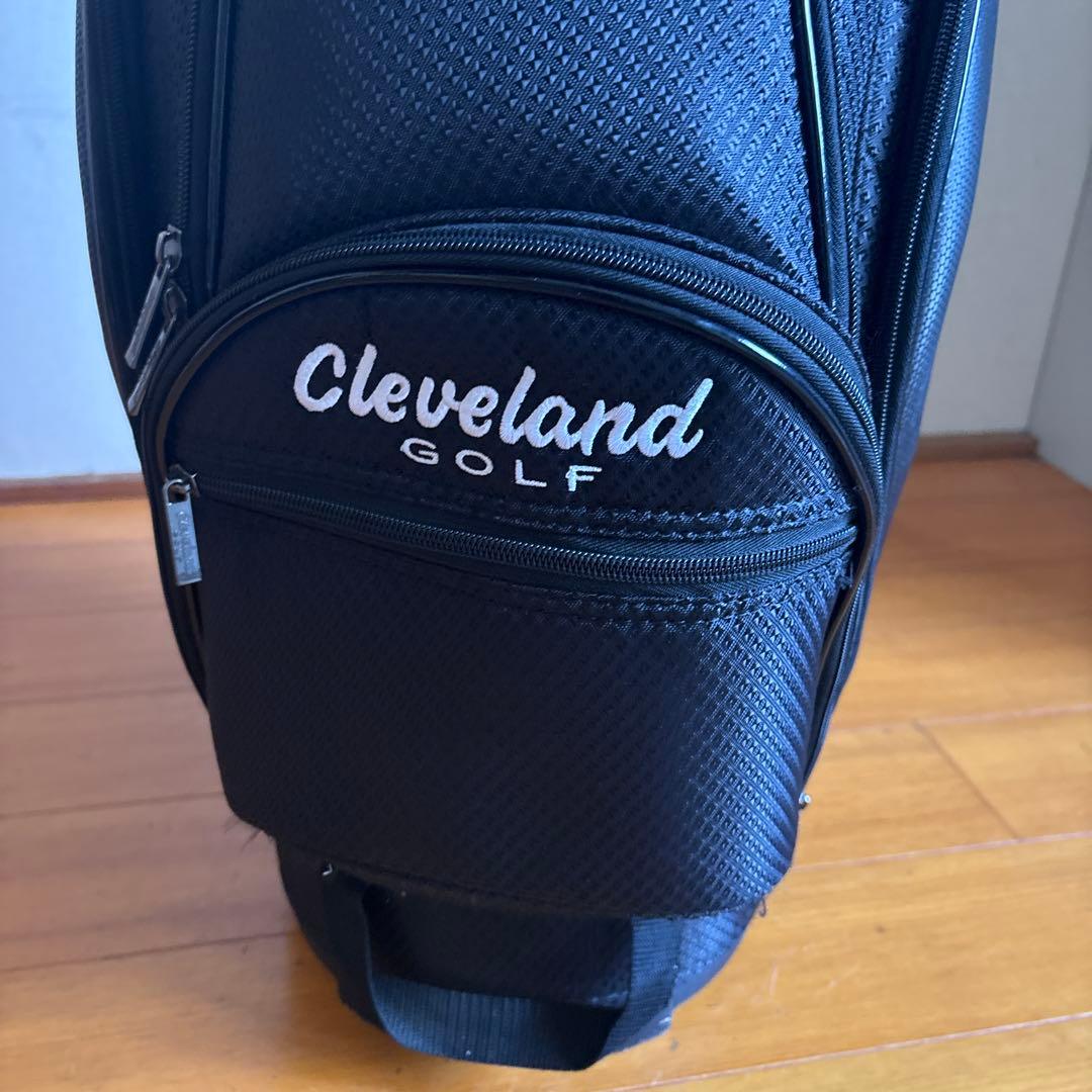 Cleveland クリーブランド キャディバッグ ブラック フード付き
