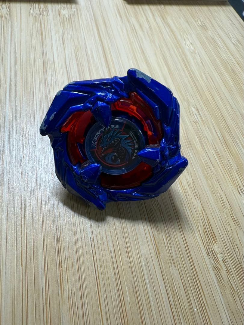 ベイブレードx コバルトドレイク　メタルブルー