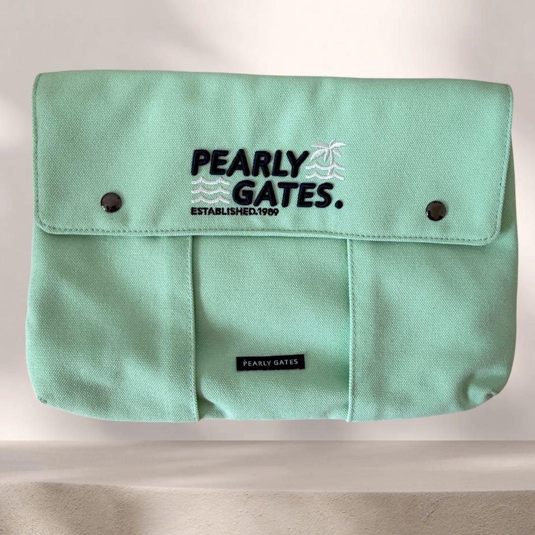 現行 パーリーゲイツ　カート ロッカー ハンド ショルダー トート バッグ 大型