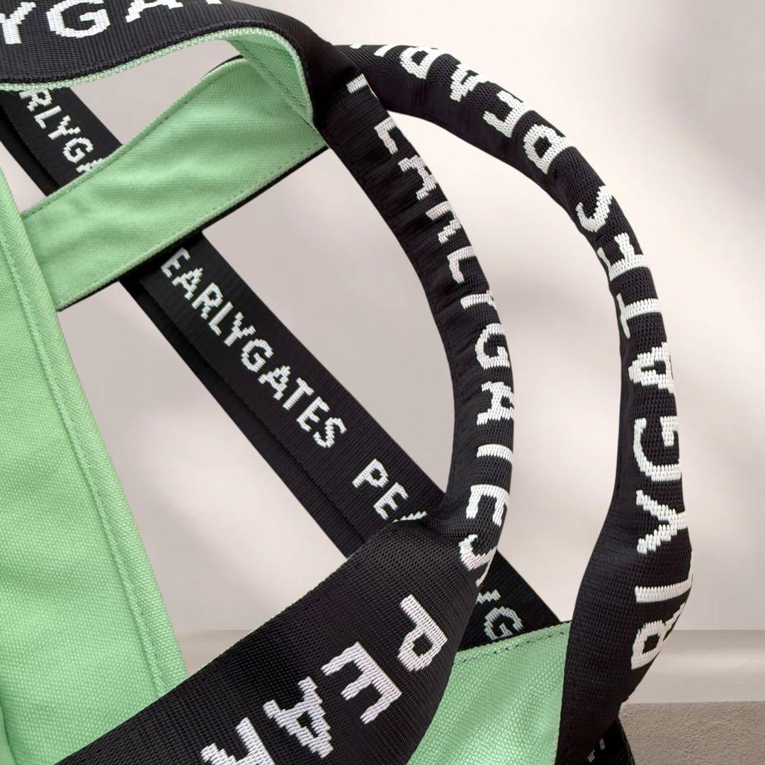 現行 パーリーゲイツ　カート ロッカー ハンド ショルダー トート バッグ 大型