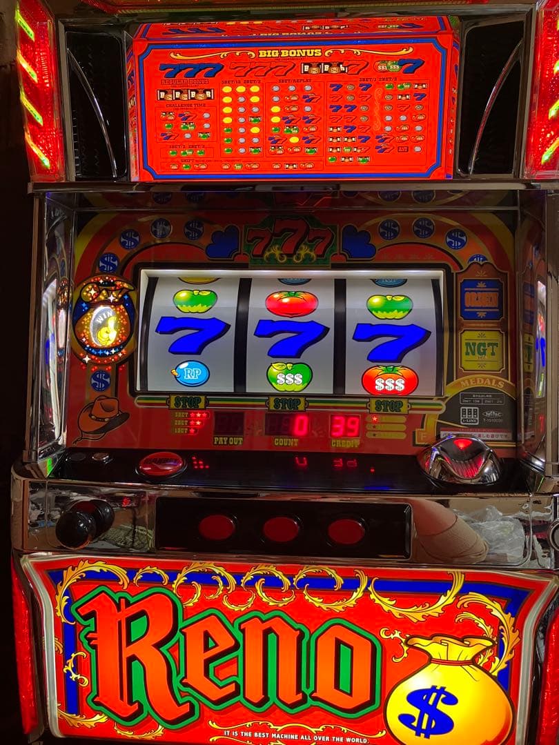 パチスロ実機　リノNGCT ラスト1台