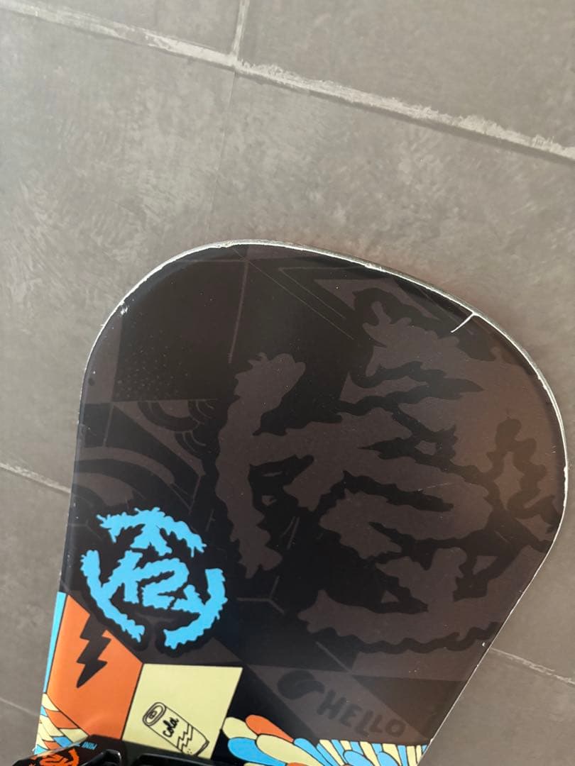 K2 Mini Turbo スノーボードとブーツセット120 3点セット