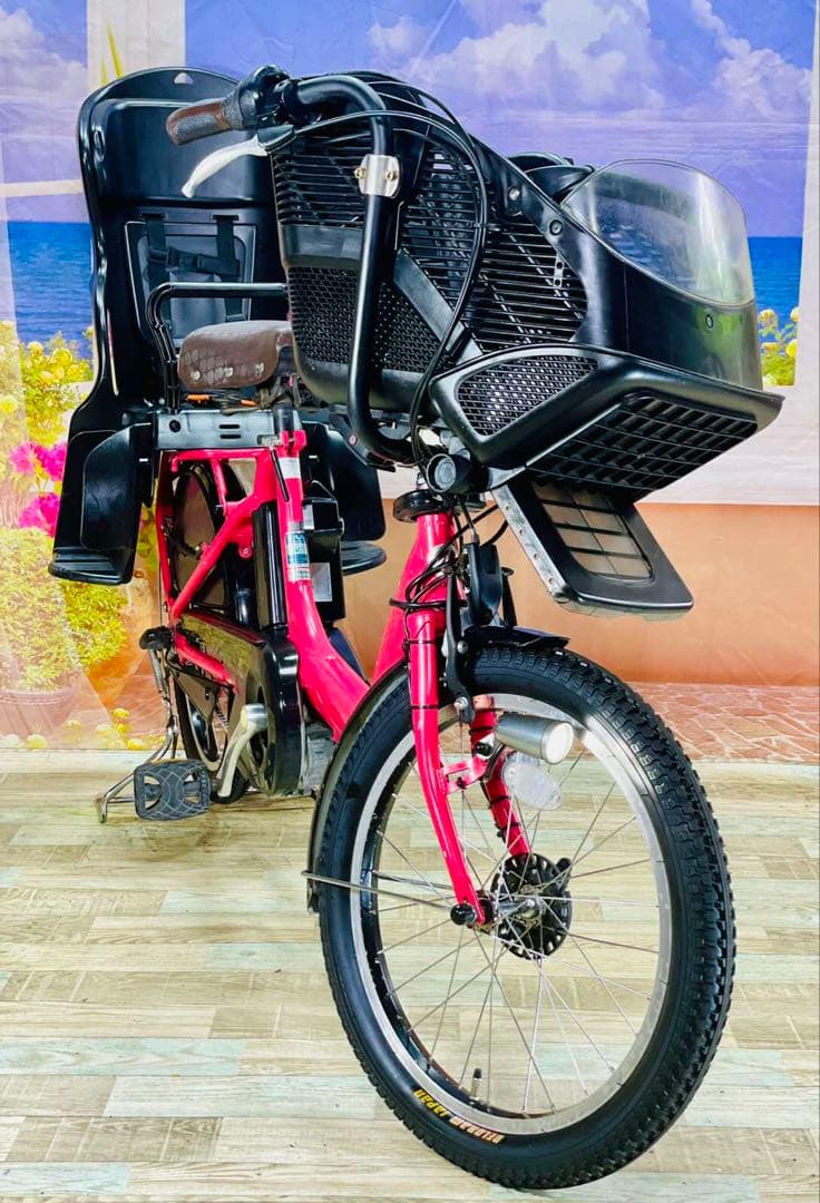 超特価！アンジェリーノ⭐️ブリヂストン子供乗せ電動アシスト自転車Y2224