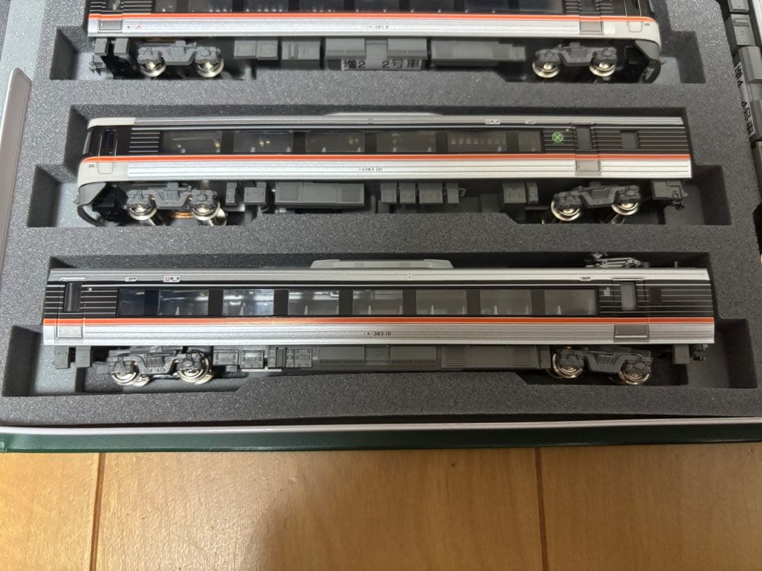 KATO 383系基本増結コンプリート12両セット　全車室内灯&増結M車付