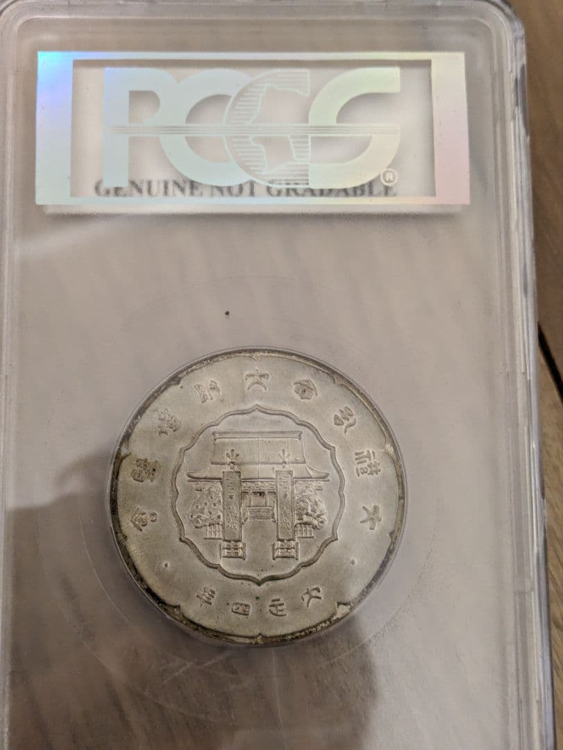 1915 大阪万博 記念メダル、大型銀貨