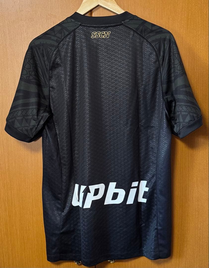 特別価格 正規品 23/24 ナポリ EA7 3rd ユニフォーム Lサイズ