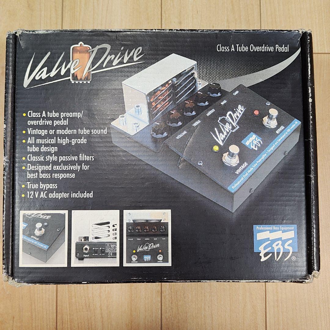 真空管 プリアンプ エフェクター EBS Valve Driveオーバードライブ